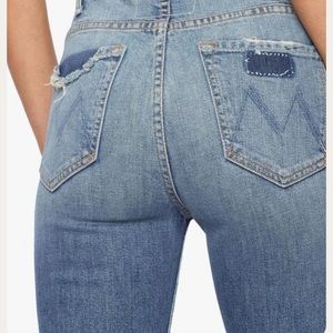 Mother Superior The Hustler Ankle Fray jeans